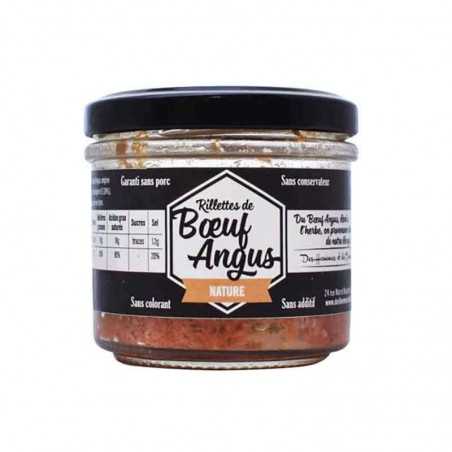 Rillette Angus Nature Des Hommes Et Des Boeufs 90G 
