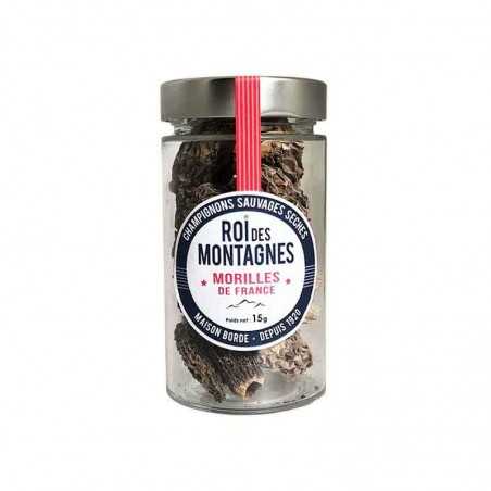 Morilles Séchées De France Roi des Montagnes Maison Borde 15G