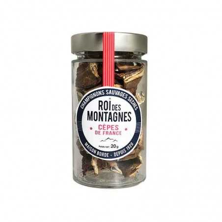 Cèpes Séchés De France Roi des Montagnes Maison Borde 20G