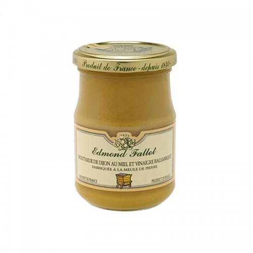 Moutarde de Dijon au miel et vinaigre balsamique Edmond Fallot 21CL