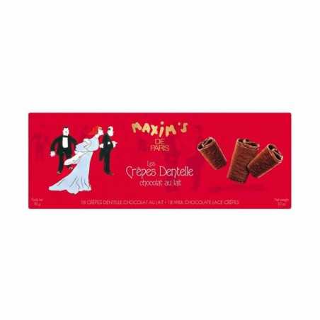 Etui 18 Crêpes Dentelle Chocolat Au Lait Maxim's 90G