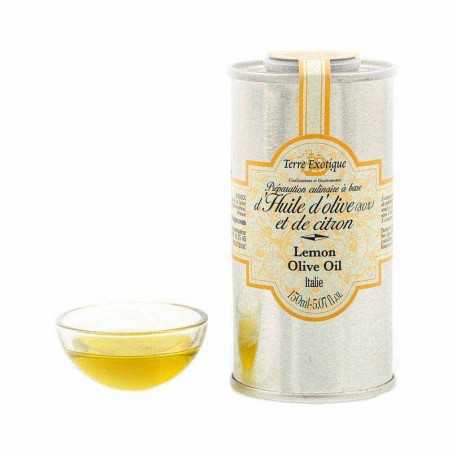 Préparation Culinaire à Base d'Huile d'Olive et Citron Terre Exotique 25CL