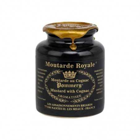 Moutarde Royale Au Cognac Pommery 250G 