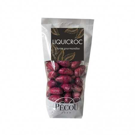 Sachet Liquicroc Framboise, Violette Maison Pécou 250G 
