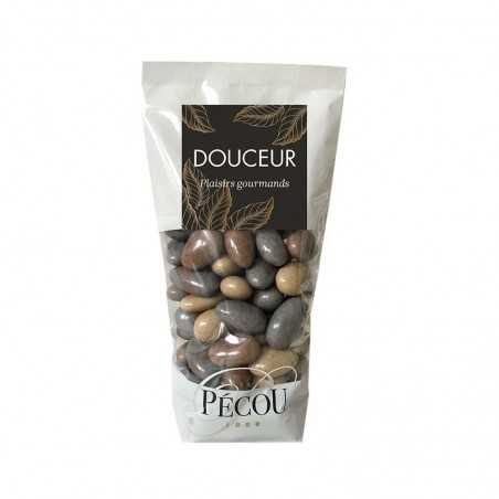 Sachet Chocoviennoises Amandes Grillées Maison Pécou 250G 