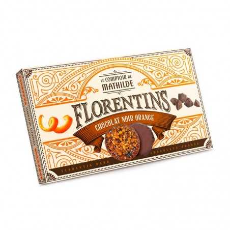 Florentins Chocolat Noir & Orange Le Comptoir de Mathilde 100G 