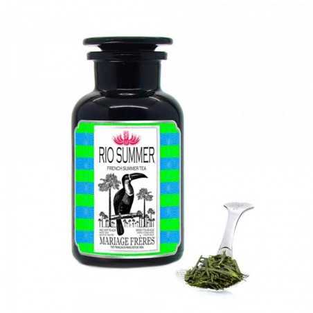 Thé Glacé Rio Summer Mariage Frères : Thé Vert | Flacon noir 160G