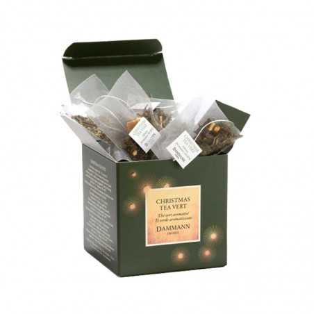 Thé Christmas Tea Vert Dammann Frères: 25 Sachets| Thé Parfumé