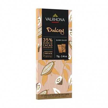 Tablette Chocolat Dulcey 35% Valrhona 70G