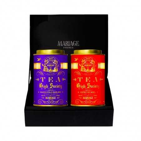 Coffret De 2 Thés Designer Tea Mariage Frères | Coffret Cadeau Thé