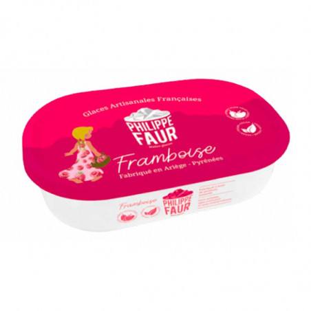 Sorbet Framboise Philippe Faur 750ML | Maitre Artisan Glacier