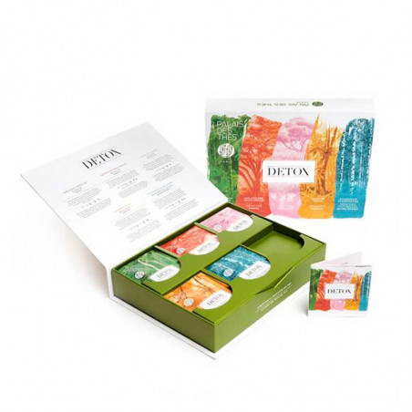 Coffret Détox Palais Des Thés 30 Sachets Mousselines Bio