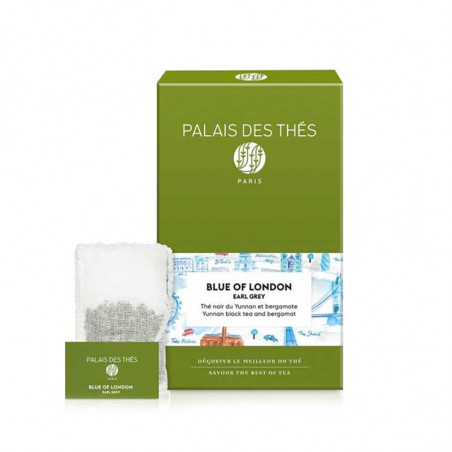 Thé Blue Of London Palais Des Thés: 20 sachets Thé Noir
