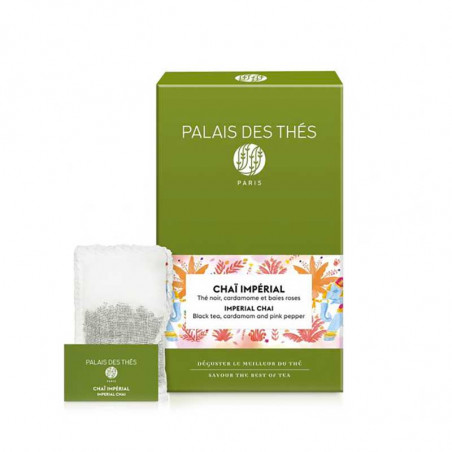 Thé Chaï Impérial Palais Des Thés: 20 sachets | Thé Noir