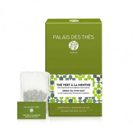 Thé à la Menthe Palais Des Thés : 20 sachets Thé Vert Bio