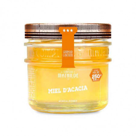 Miel d'Acacia Le Comptoir De Mathilde : Pot en Verre de 250G