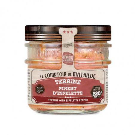 Terrine Au Piment d'Espelette Le Comptoir De Mathilde 220G