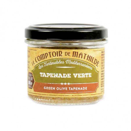 Tapenade d'Olives Vertes Le Comptoir De Mathilde 90G