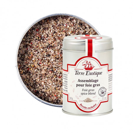 Assemblage d'épices pour Foie Gras Terre Exotique 60G