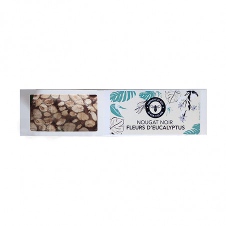 Nougat au Miel d'Eucalyptus Compagnie Du Miel : Barre de 100G 