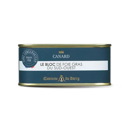 Bloc de foie gras de canard Comtesse Du Barry 100G