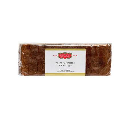 Pain d'épices pur miel en tranches Eric Bur 300G