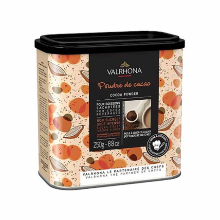 Boîte de Cacao en Poudre Valrhona 250G
