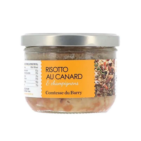 Risotto au Canard et aux Champignons Comtesse du Barry 360G