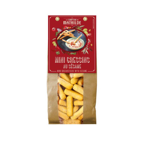 Mini Gressins Au Sésame Le Comptoir de Mathilde 200G