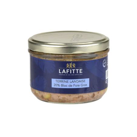 Terrine landaise en bocal Lafitte 180G