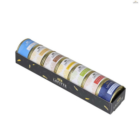 Cavalcade lot de 7 terrines Lafitte 65G