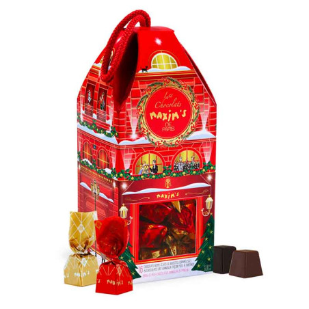 Box Chocolats de Noël 16 chocolats assortis Maxim's