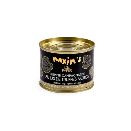 Terrine Campagnarde au jus de truffe Maxim's