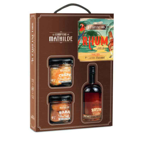 Coffret Il Était Une Fois Rhum Vanillle Le Comptoir De Mathilde