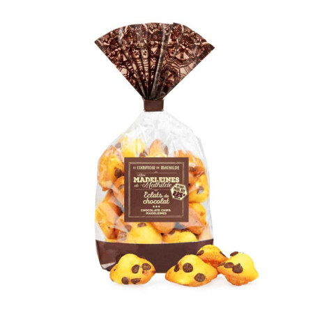 Mini Madeleine Aux Éclats de Chocolat 225G Le Comptoir De Mathilde