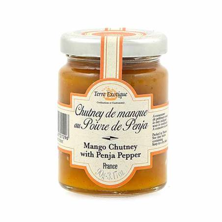 Chutney de mangue au poivre de Penja Terre Exotique 100G