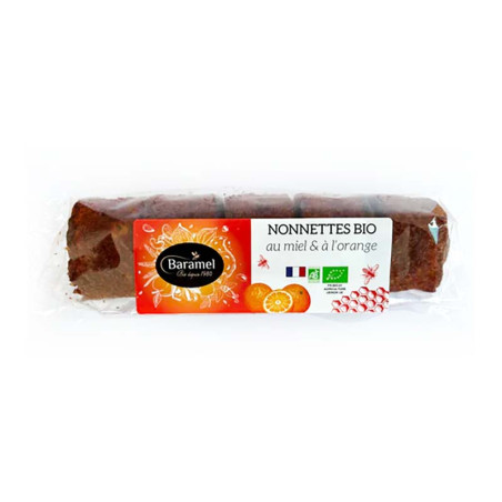 Nonnettes Bio Orange Et Miel 160G Baramel