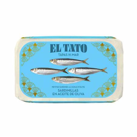 Filets de Sardines à l'Huile d'Olive El Tato 115G