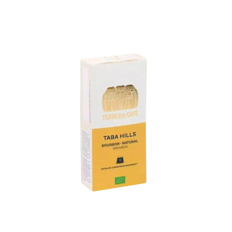 Capsules Taba Hills Terres de Café x10 | Café Arabica du Rwanda