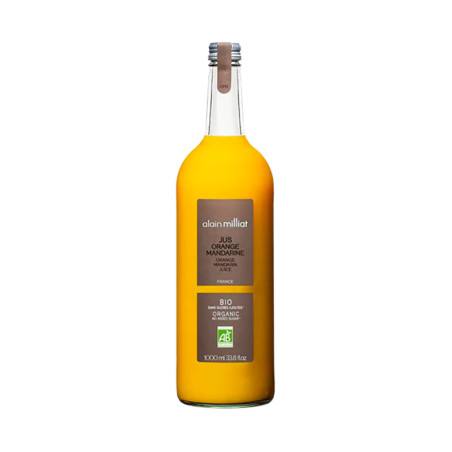 Jus Orange et Mandarine biologique Alain Milliat 1L