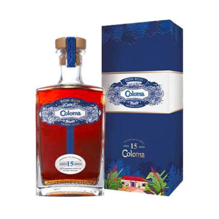 Rhum Coloma 15 ans 70CL | Rhum Ambré de Colombie