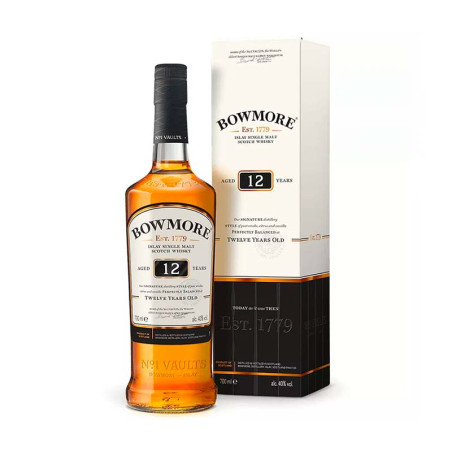 Whisky Bowmore 12 Ans 70CL | Whisky écossais peu tourbé