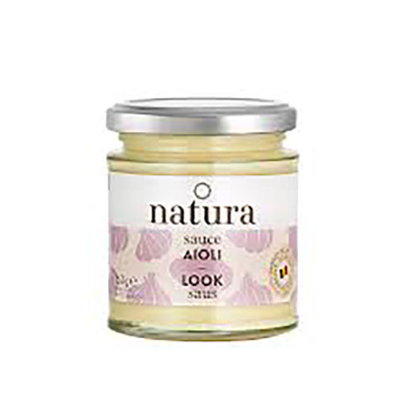 Sauce Aioli Natura 160G | Authentique Sauce à l'ail