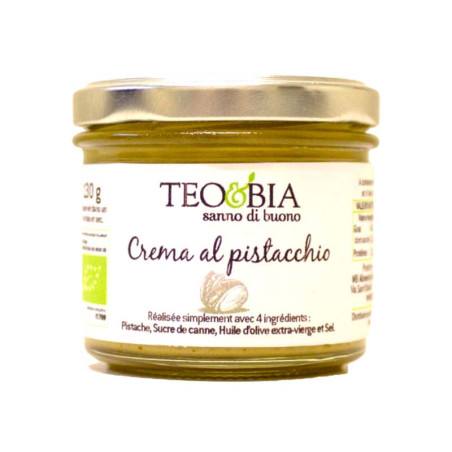 Crème De Pistache de Sicile Bio Teo&Bia 130G | Pâte à tartiner