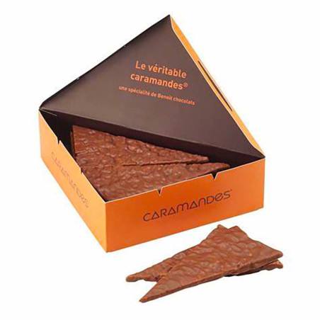 Caramandes Chocolat Noir et Lait Benoit Chocolats 110G