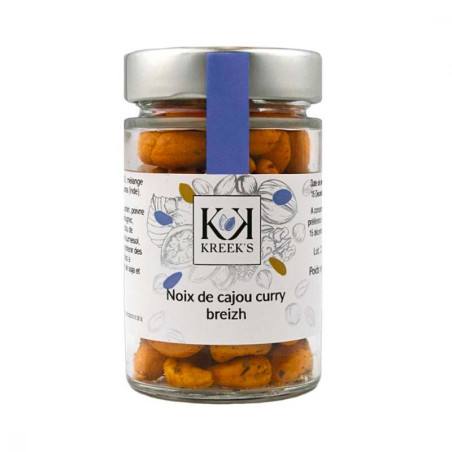 Noix de Cajou au Curry Breizh Kreek's 95G