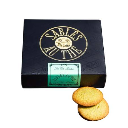 Sablés au Thé Vert Matcha Mariage Frères 150G | Biscuits au Thé