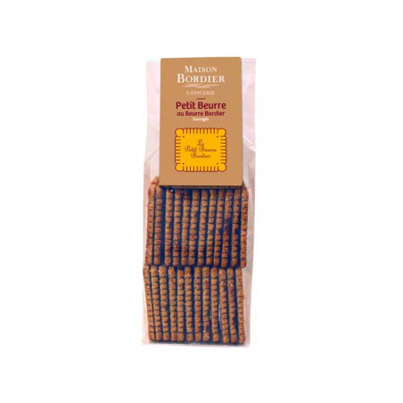 Petit beurre au beurre Bordier Demi Sel Et Sarrazin x25 150G