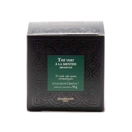 Thé Vert à la Menthe Dammann Frères 25 sachets | Thé Parfumé