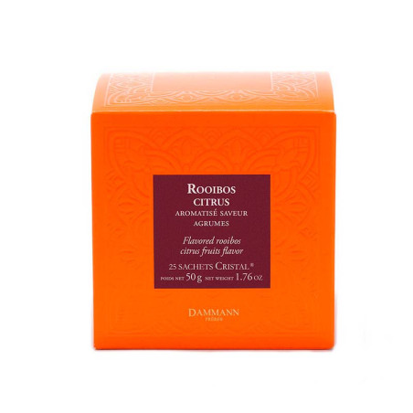 Rooibos Citrus Dammann Frères 25 sachets | Infusion Parfumée